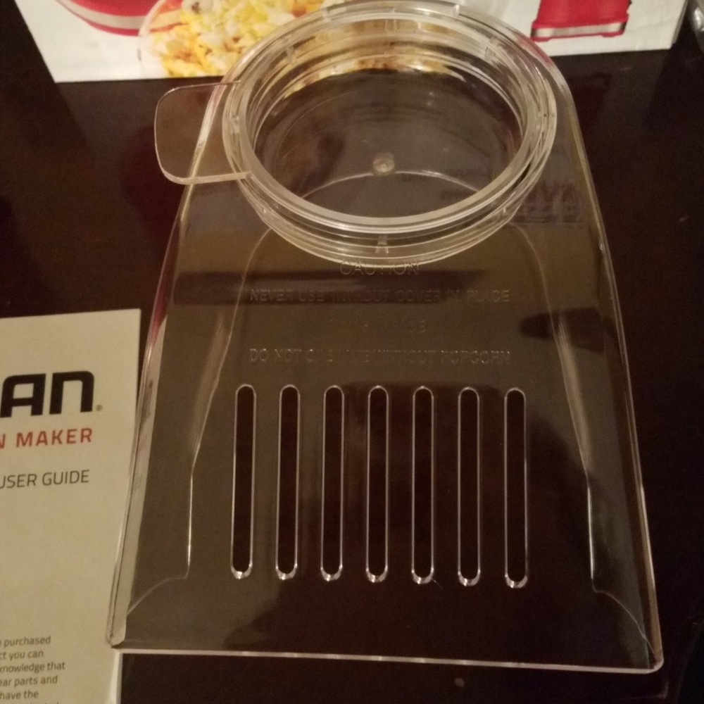 Chefman Hot Air Popcorn Maker 12 Cups - Picture 4 of 8